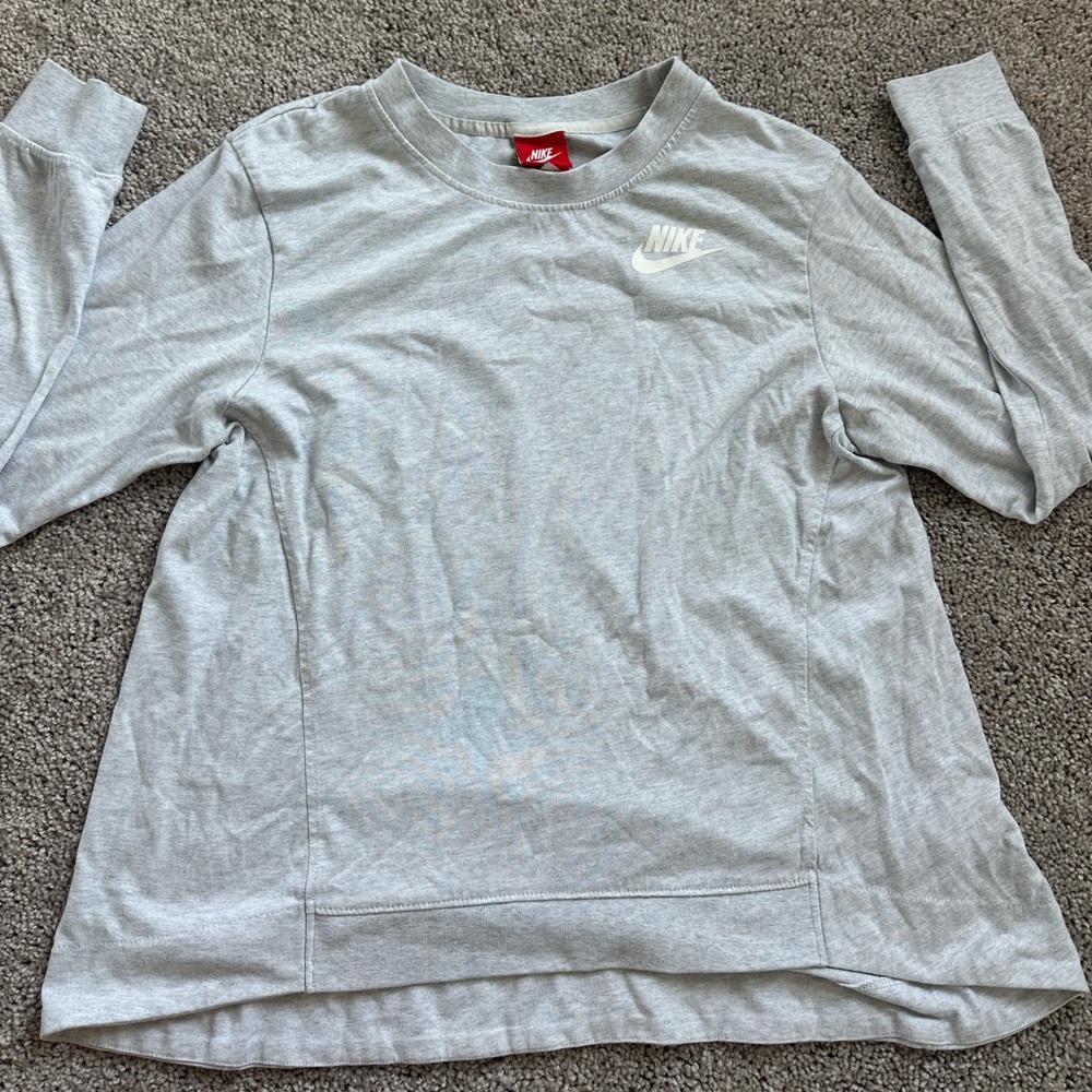 Nike Heather Gray Polo Shirt